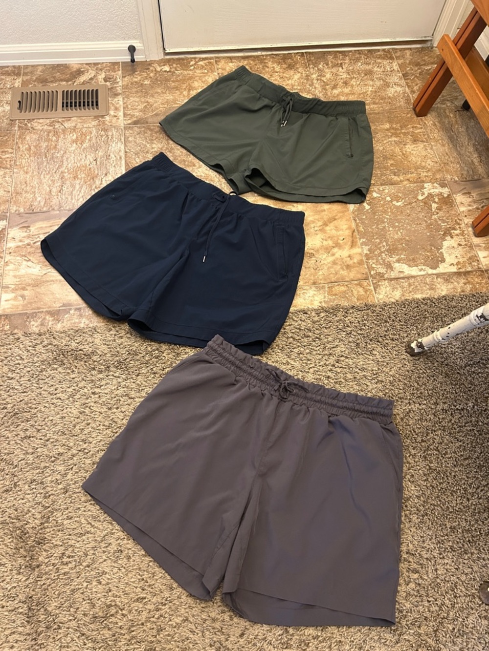 3 Pair of Women’s XL Athletic Shorts - CALIA by Carrie Underwood & Mondetta